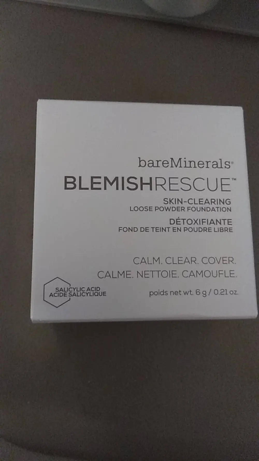 BAREMINERALS -  Blemish rescue - Fond de teint en poudre libre