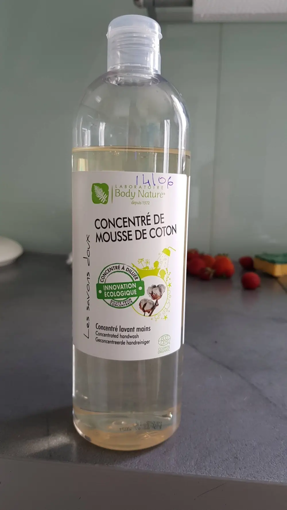 BODY NATURE - Concentré de mousse de coton - Lavant mains