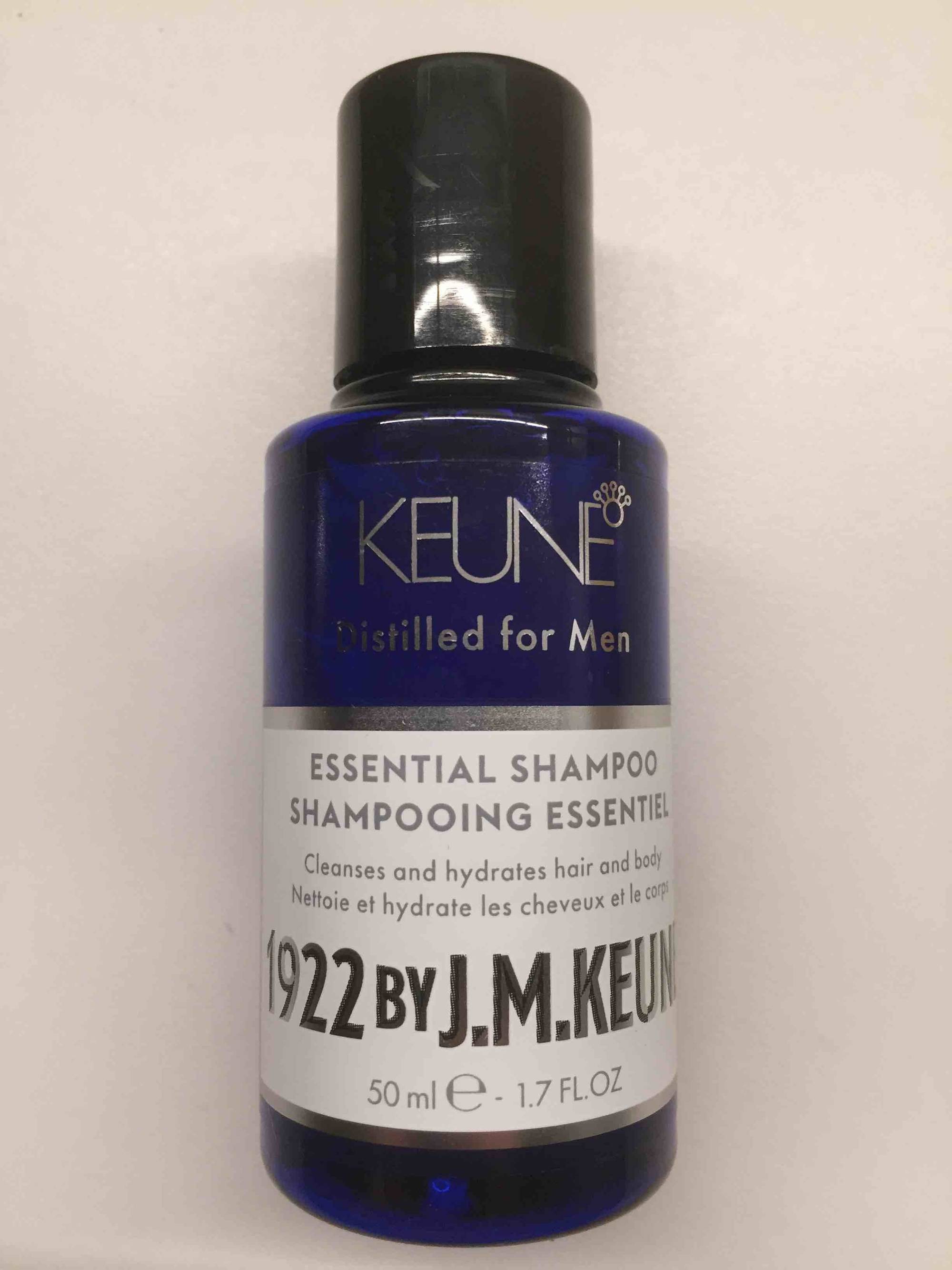 KEUNE - Distilled for men - Shampooing essentiel