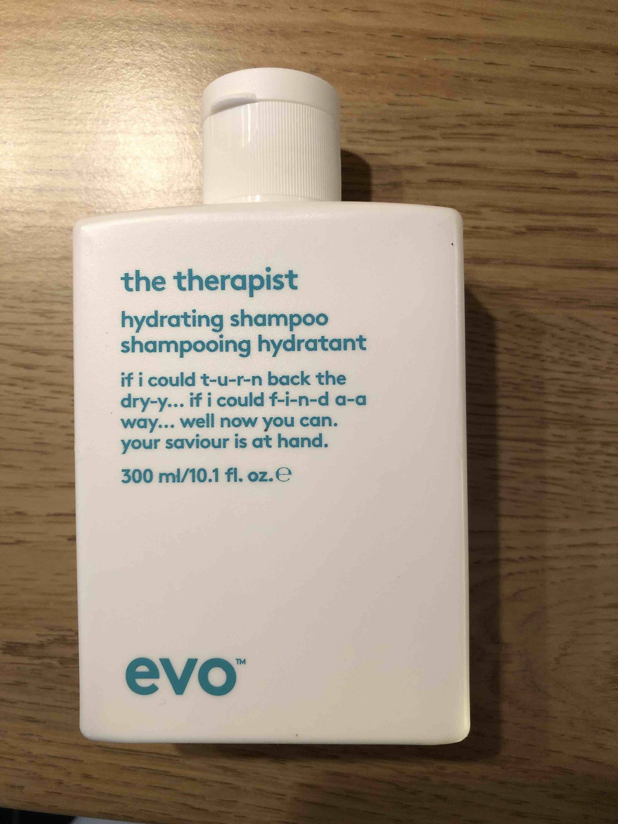 EVO - The therapist - Shampooing hydratant