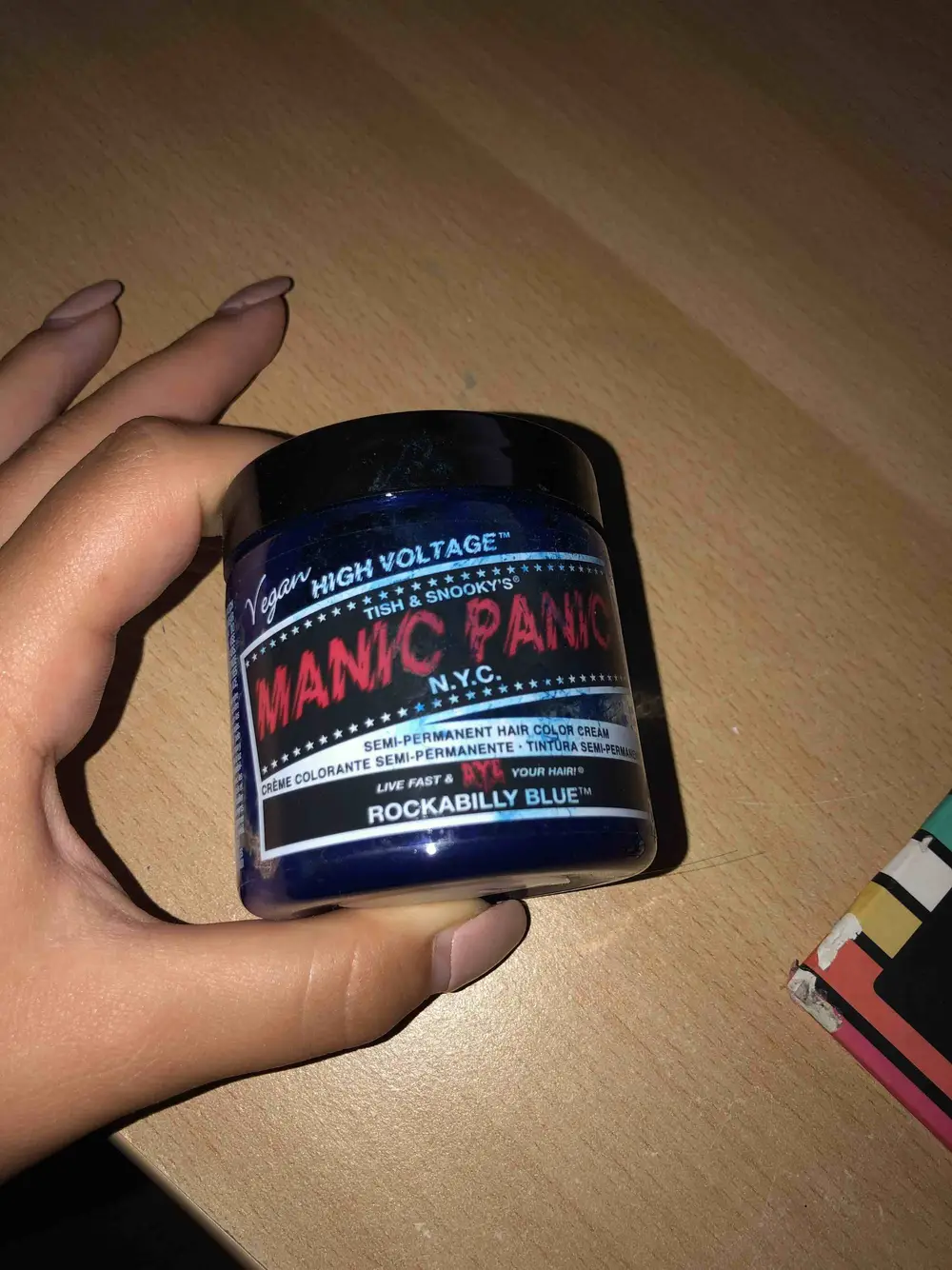 MANIC PANIC - Crème colorante semi-permanente rockabilly blue