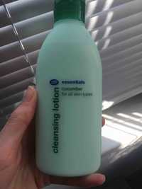 BOOTS - Essentials - Cucumber Cleansing lotion 