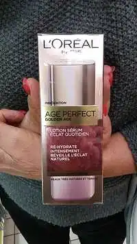 L'ORÉAL - Age perfect golden âge - Lotion sérum éclat quotidien