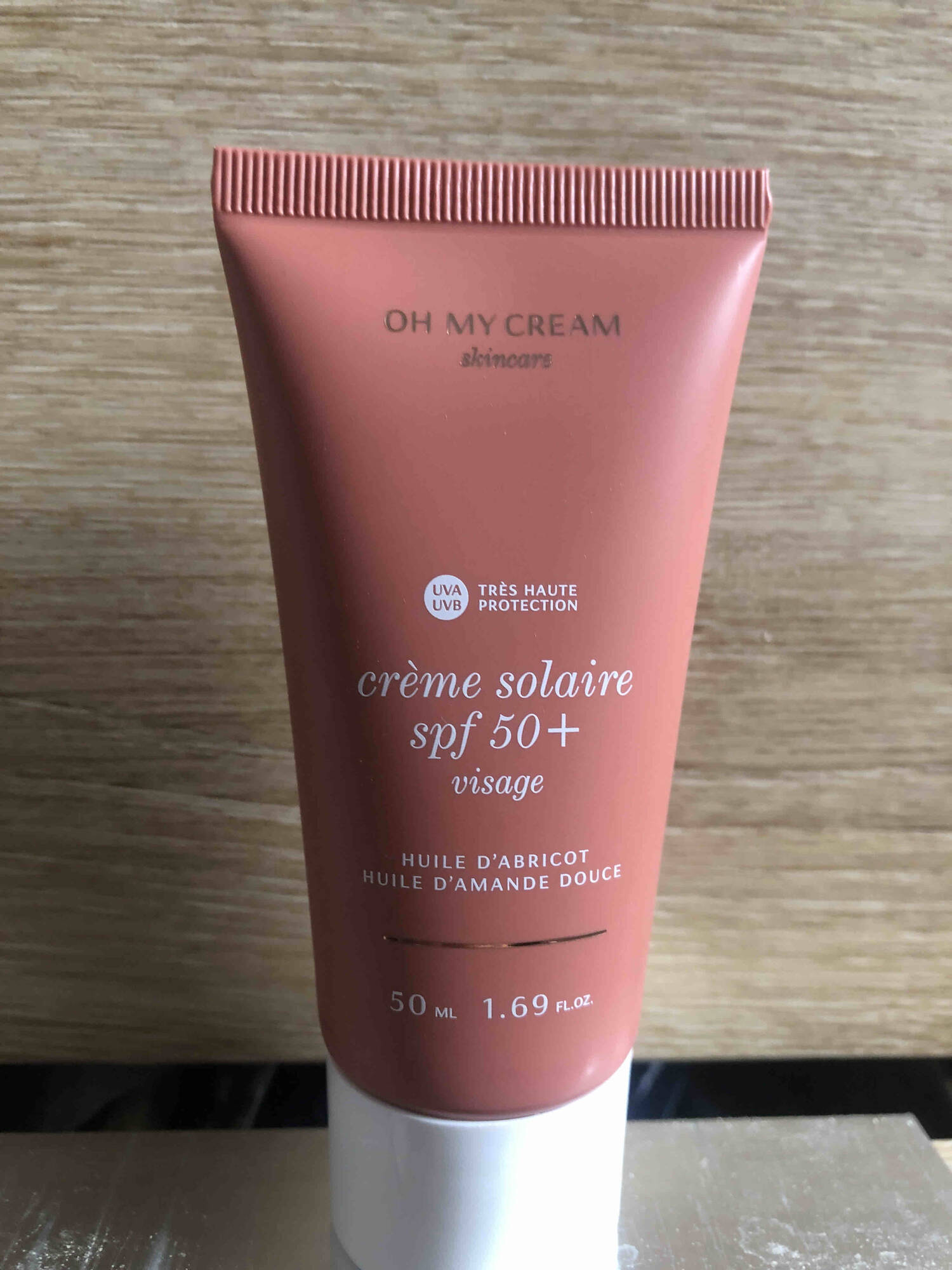 OH MY CREAM - Crème solaire visage SPF 50+