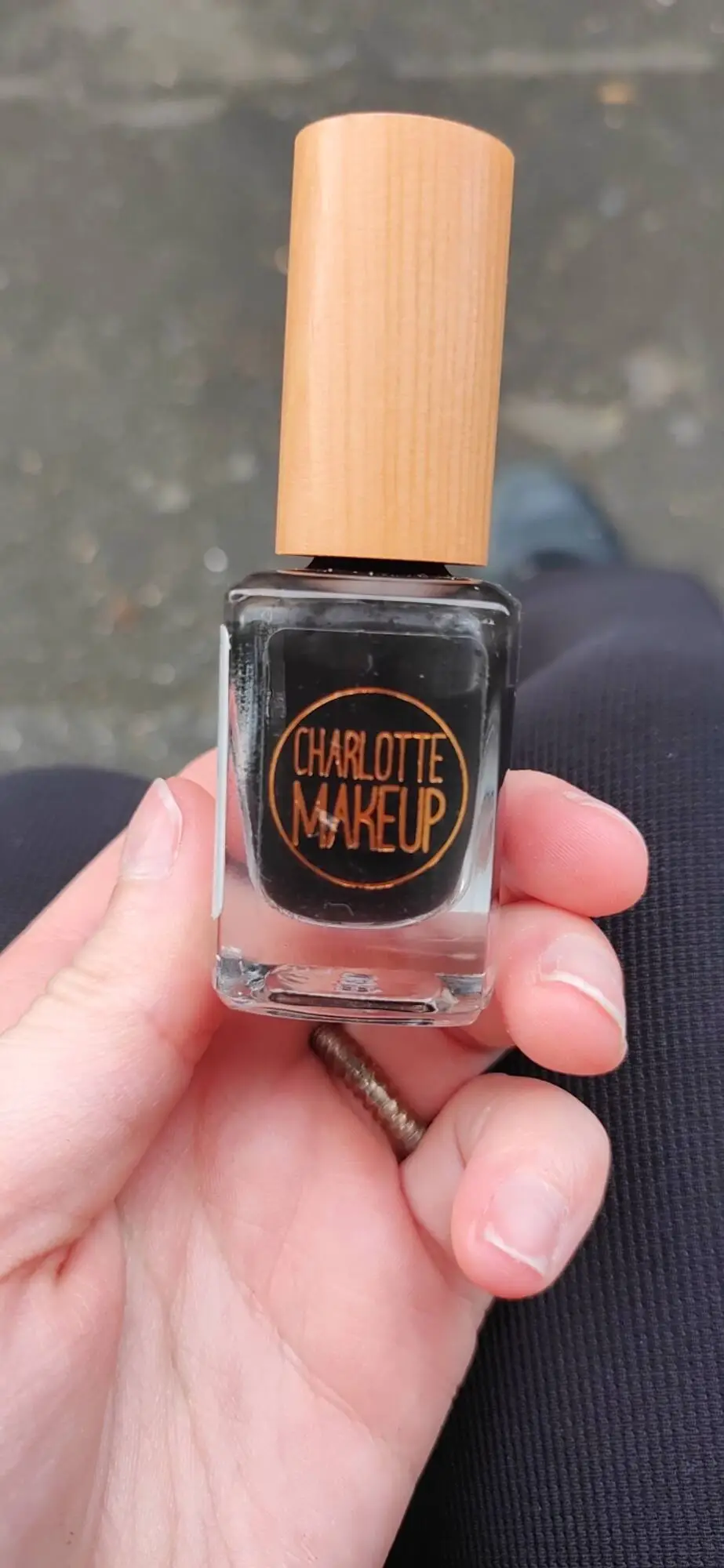 CHARLOTTE MAKEUP - Vernis biosourcé noir