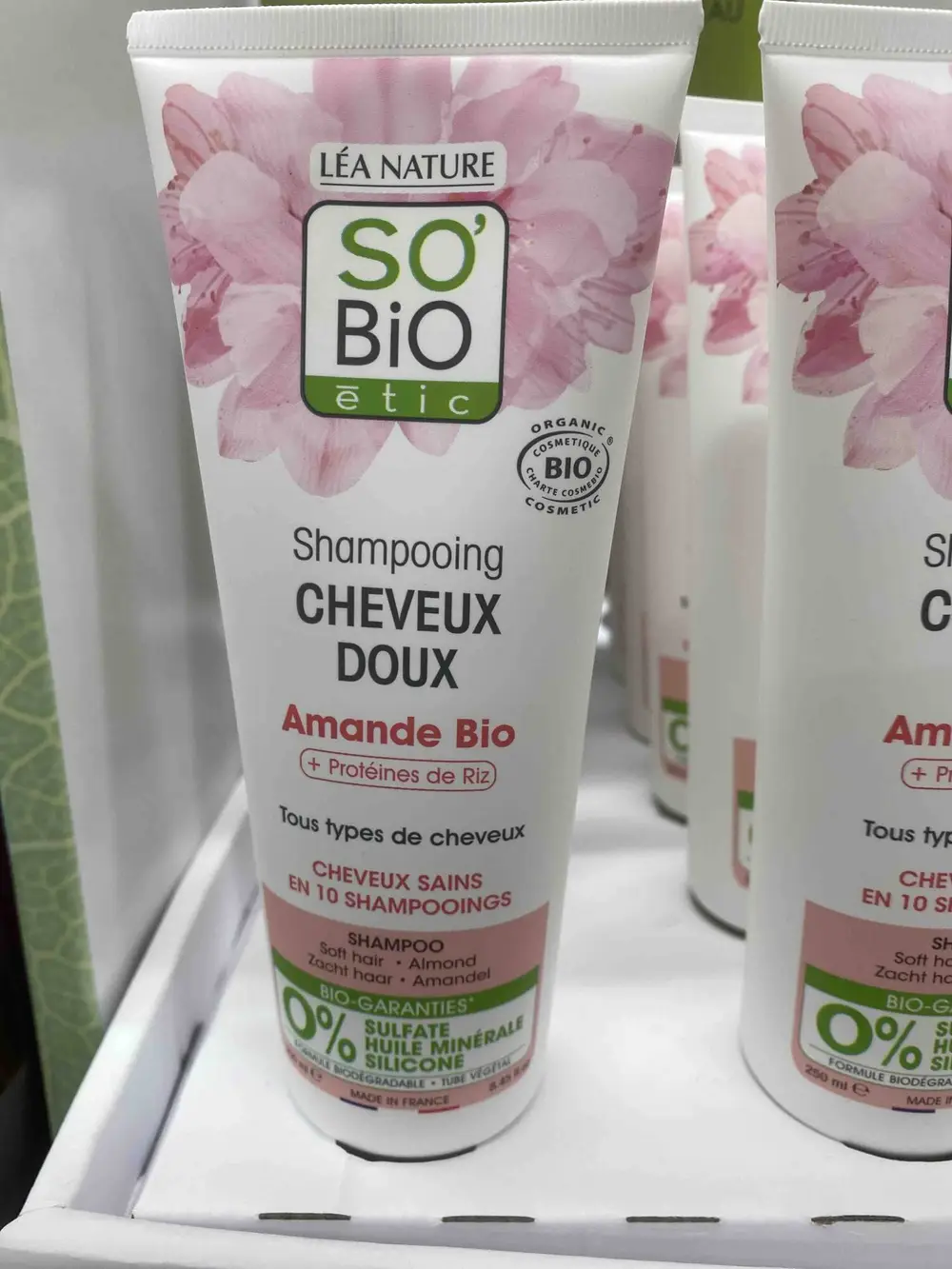 SO'BIO ÉTIC - Shampooing Cheveux doux - Amande bio