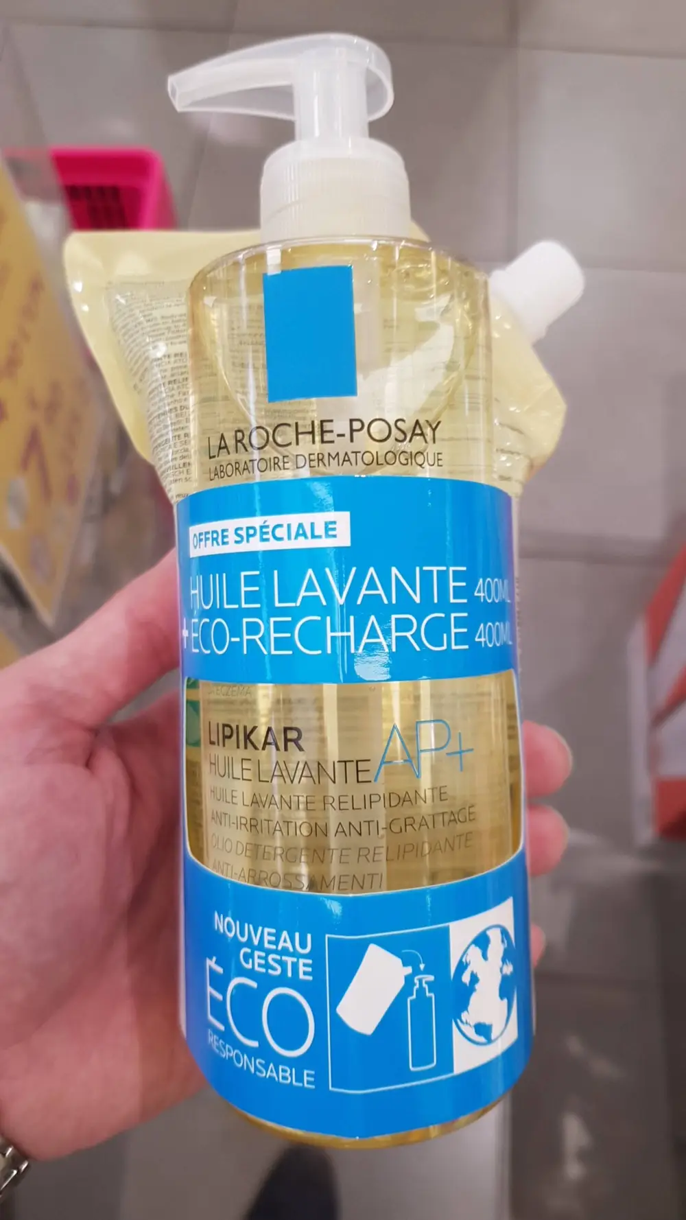 LA ROCHE-POSAY - Lipikar AP+ - Huile lavante