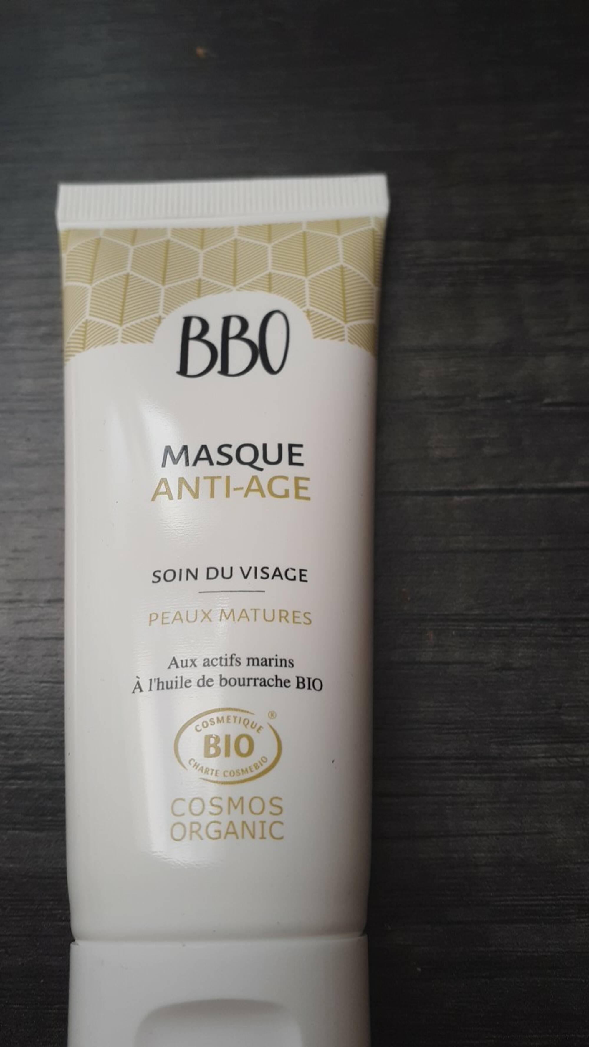 BBO - Masque anti-age peaux matures