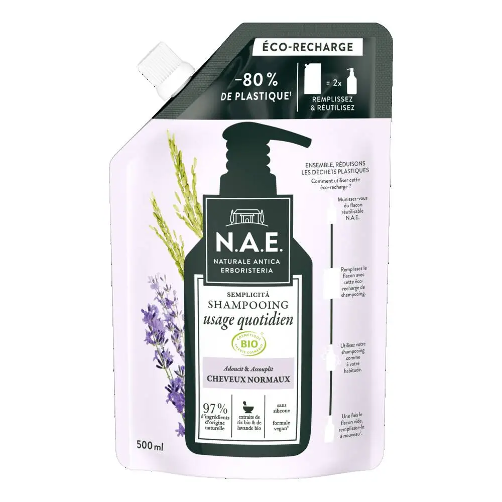 N.A.E. - N.A.E. SHAMPOOING USAGE QUOTIDIEN BIO COSMOS - SEMPLICITA RECHARGE 500