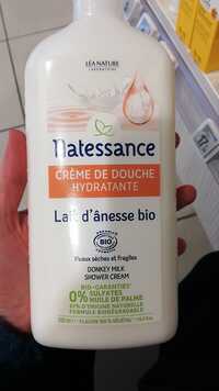 NATESSANCE - Crème de douche hydratante au lait d'ânesse bio