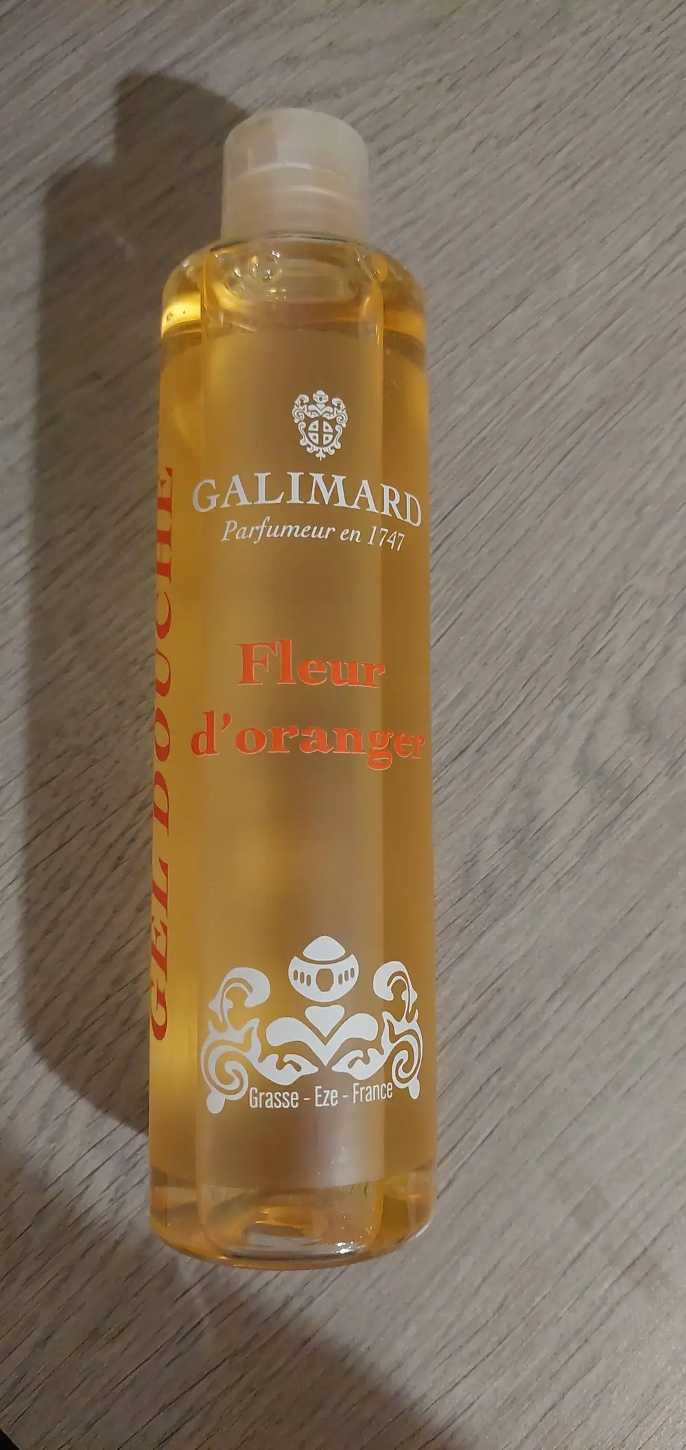 GALIMARD - Fleur d'oranger - Gel douche