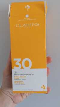 CLARINS - Broad spectrum SPF 30 - Crème solaire corps
