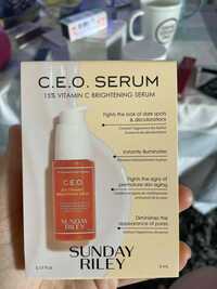 SUNDAY RILEY - C.E.O. Serum - 15% vitamin C brightening serum
