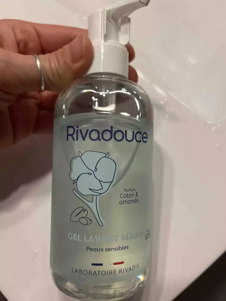 RIVADOUCE - Gel lavant mains parfum coton & amande