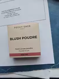 PEGGY SAGE - Fard à joues poudre beige rosé
