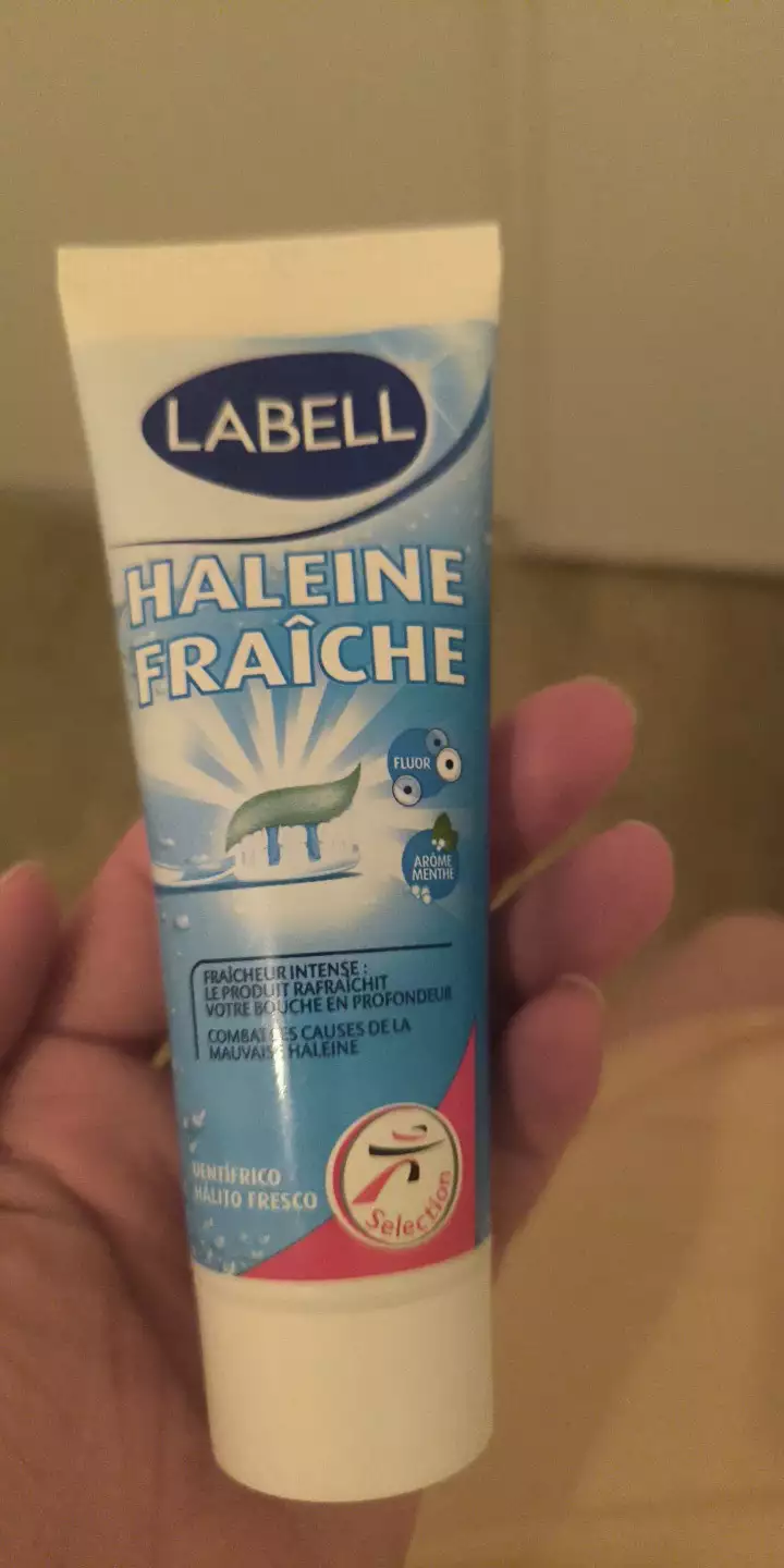 LABELL - Dentifrice haleine fraîche