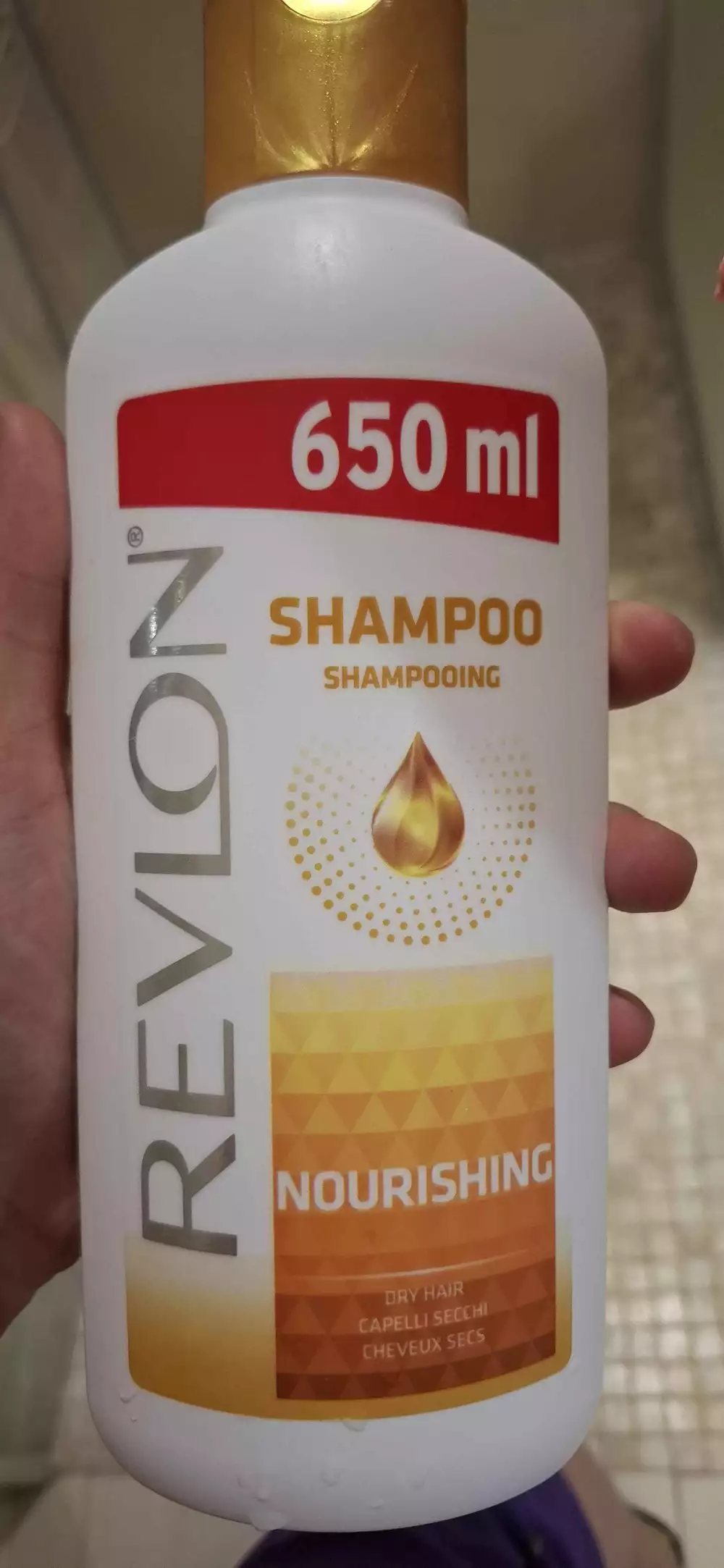 REVLON - Shampooing nourishing pour cheveux secs