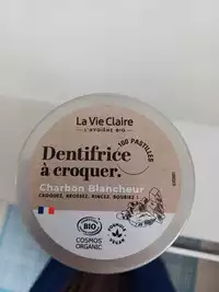 LA VIE CLAIRE - Dentifrice à croquer charbon blancheur