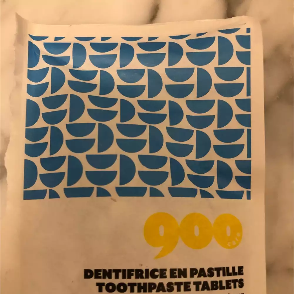 900.CARE - Dentifrice en pastille 