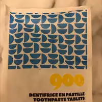 900.CARE - Dentifrice en pastille 