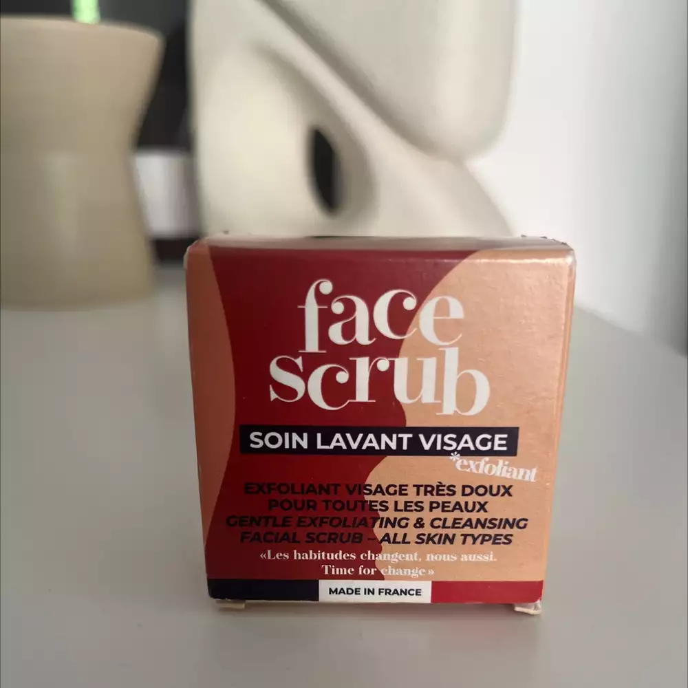 LAMAZUNA - Soin lavant exfoliant visage très doux
