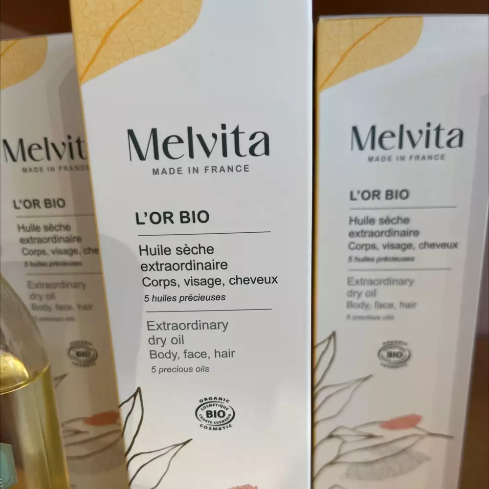 MELVITA - L’or bio - Huile sèche extraordinaire