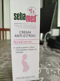 SEBAMED - Pieles sensibles - Crema anti-estrias