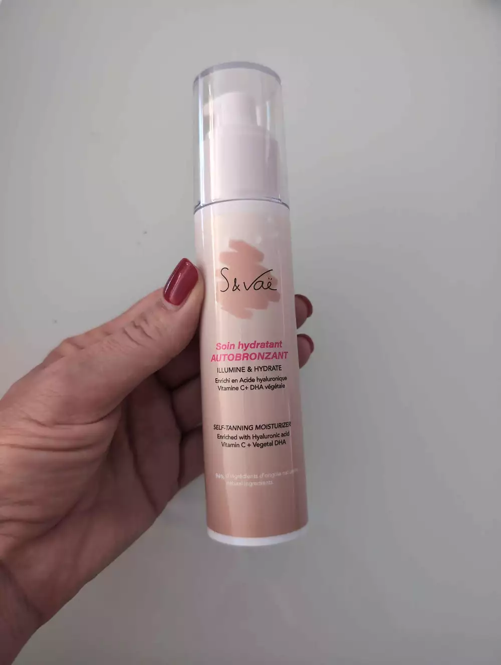 S & VAË - Soin hydratant autobronzant 