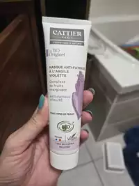 CATTIER - Le bio originel - Masque anti-fatigue à l'argile violette