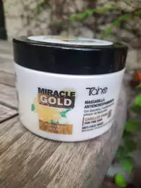TAHE - Miracle gold - Mascarilla antiencrespamiento