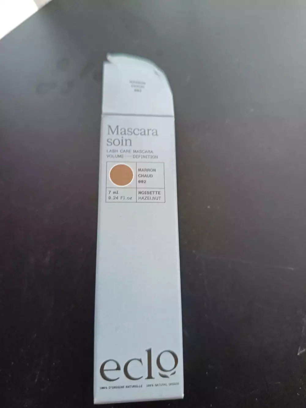 ECLO - Mascara soin marron chaud 002