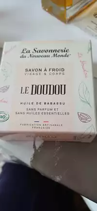 LA SAVONNERIE DU NOUVEAU MONDE - Le doudou - Savon à froid visage & corps
