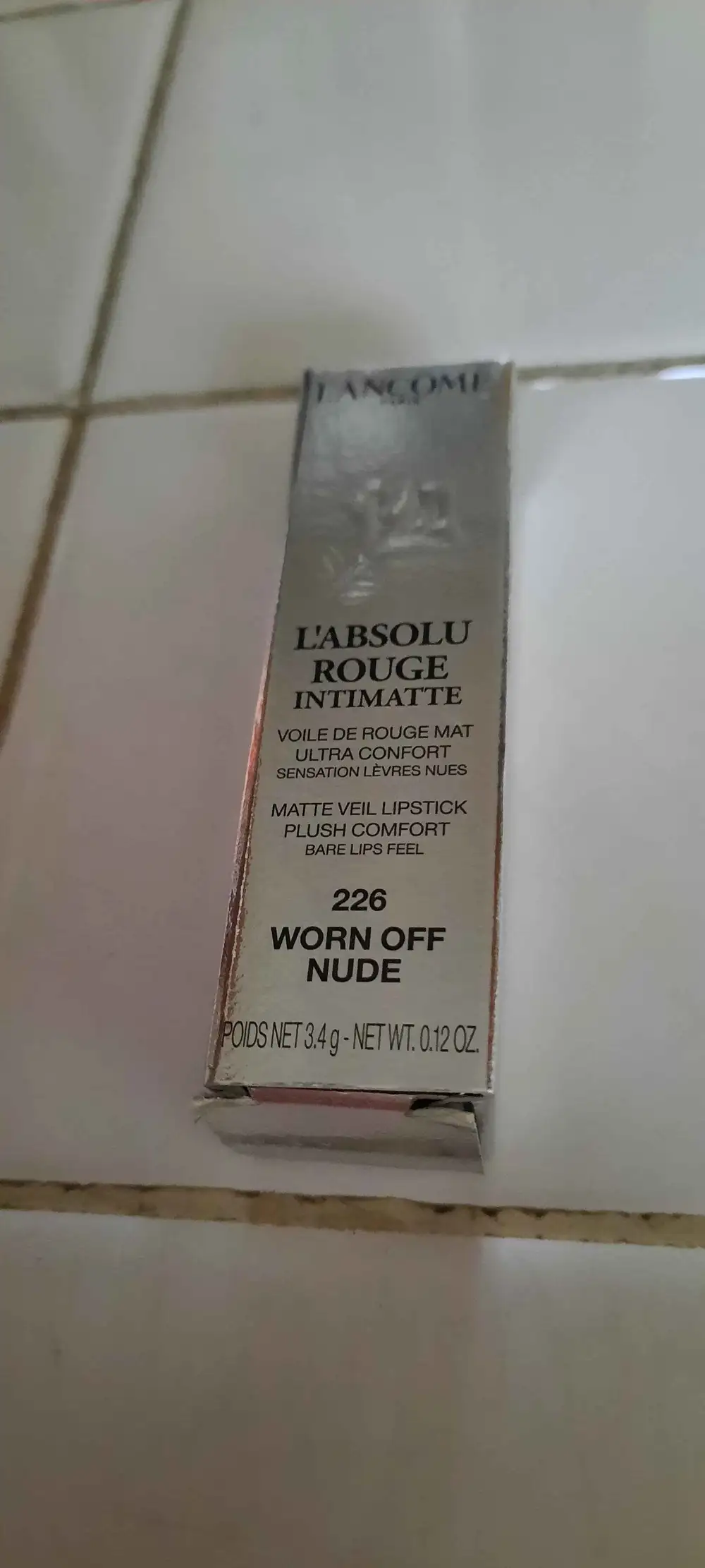 LANCÔME - Rouge à lèvres 226 worn off nude