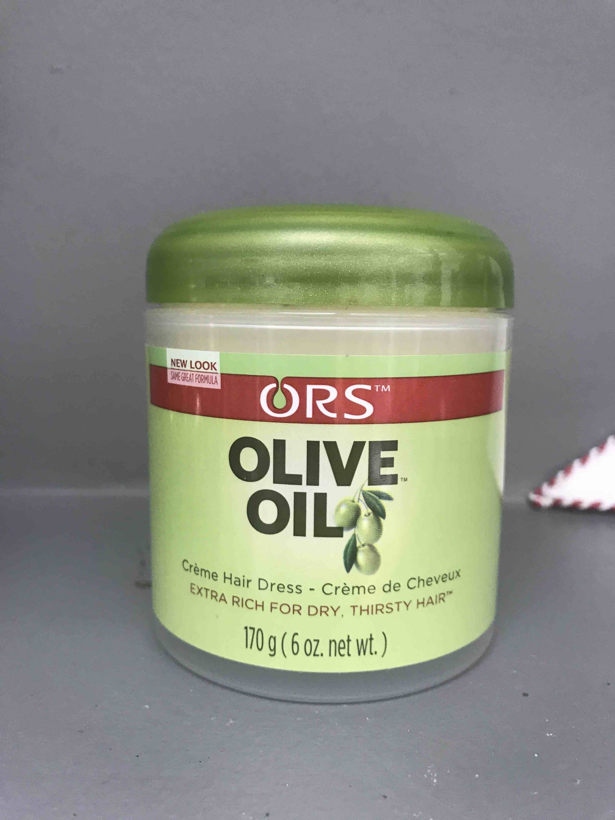 crème de cheveux-olive oil