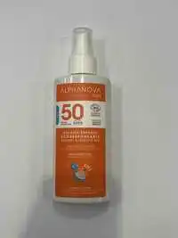 ALPHANOVA - Solaire enfants spf 50 haute protection