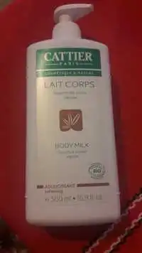 CATTIER - Lait corps - Beurre de coco vanille Bio