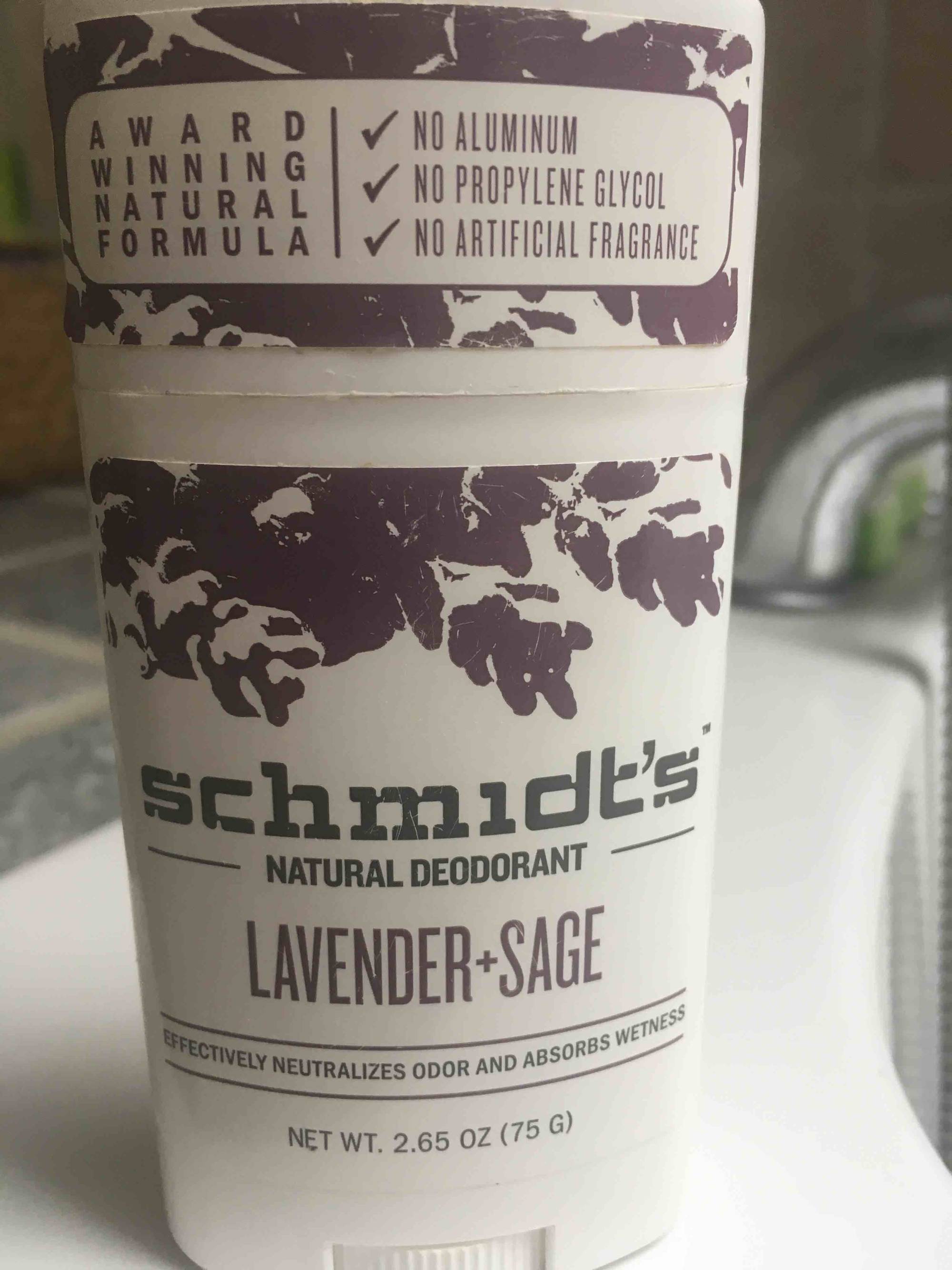 SCHMIDT'S - Natural deodorant 