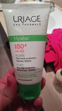 URIAGE - Eau thermale - Hyséac - Fluide - Hydrate - Matifie