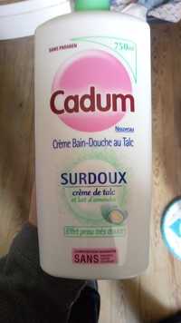 CADUM - Surdoux - Crème bain et douche au talc