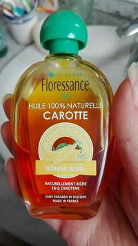 FLORESSANCE - Bonne mine - Huile 100% naturelle carotte