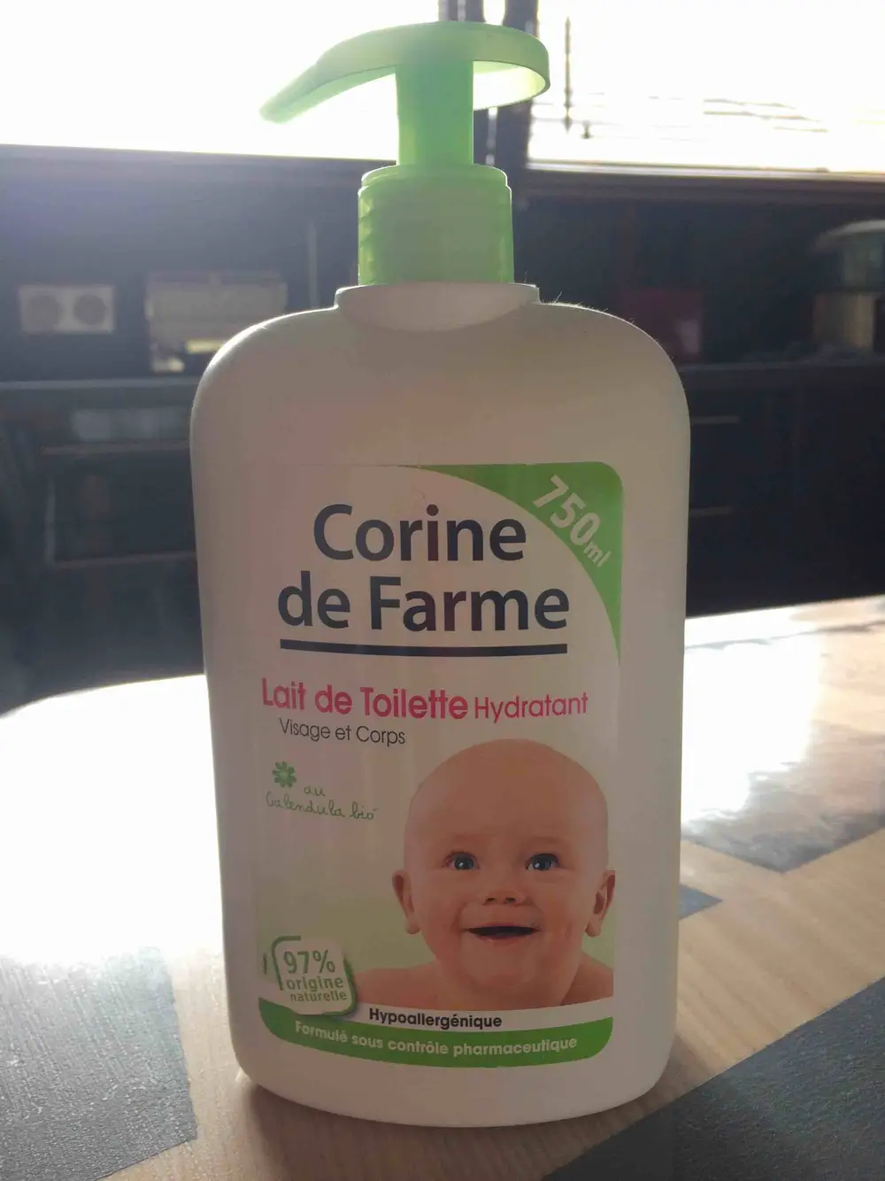 CORINE DE FARME - Bébé - Lait de toilette hydratant au calendula bio