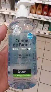 CORINE DE FARME - Gelée micellaire fraîcheur démaquille-hydrate-rafraîchit