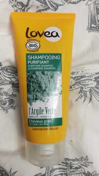 LOVEA - Shampooing purifiant à l'argile verte pour cheveux gras