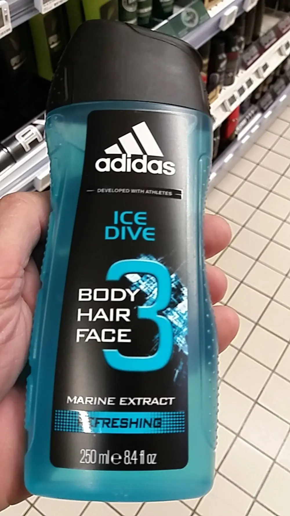 ADIDAS - Ice dive 3  - Gel douche 