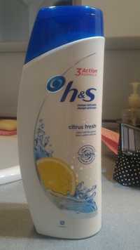 HEAD & SHOULDERS - 3 Action formula Citrus fresh - Shampooing
