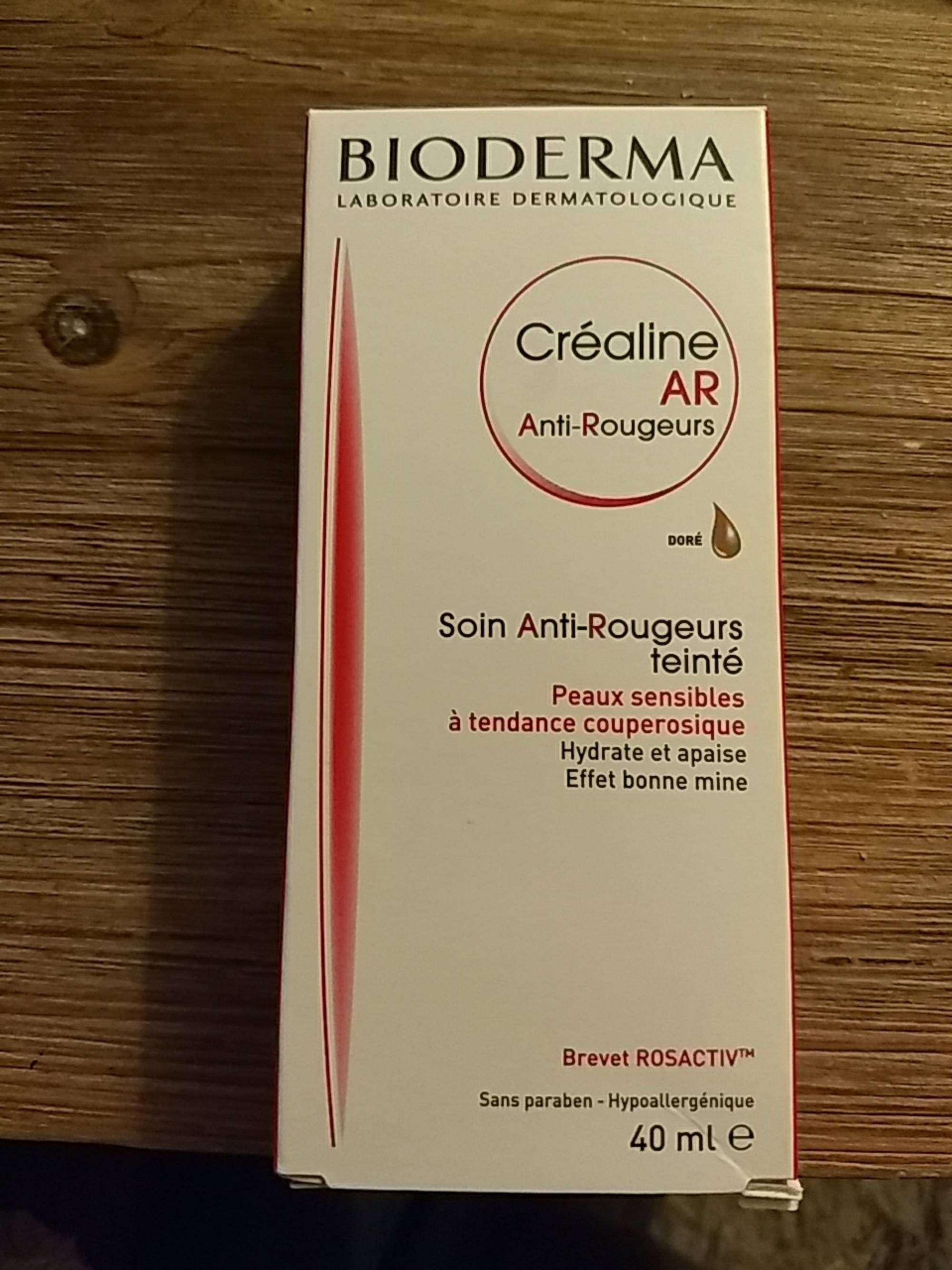 BIODERMA - Créaline AR - Soin anti-rougeurs teinté