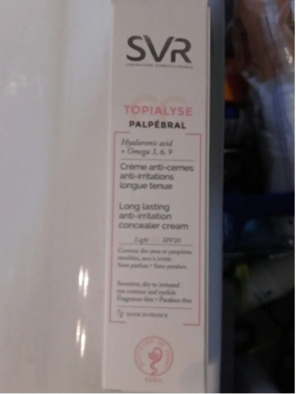 SVR LABORATOIRE DERMATOLOGIQUE - Topialyse palpébral - Crème anti-cernes