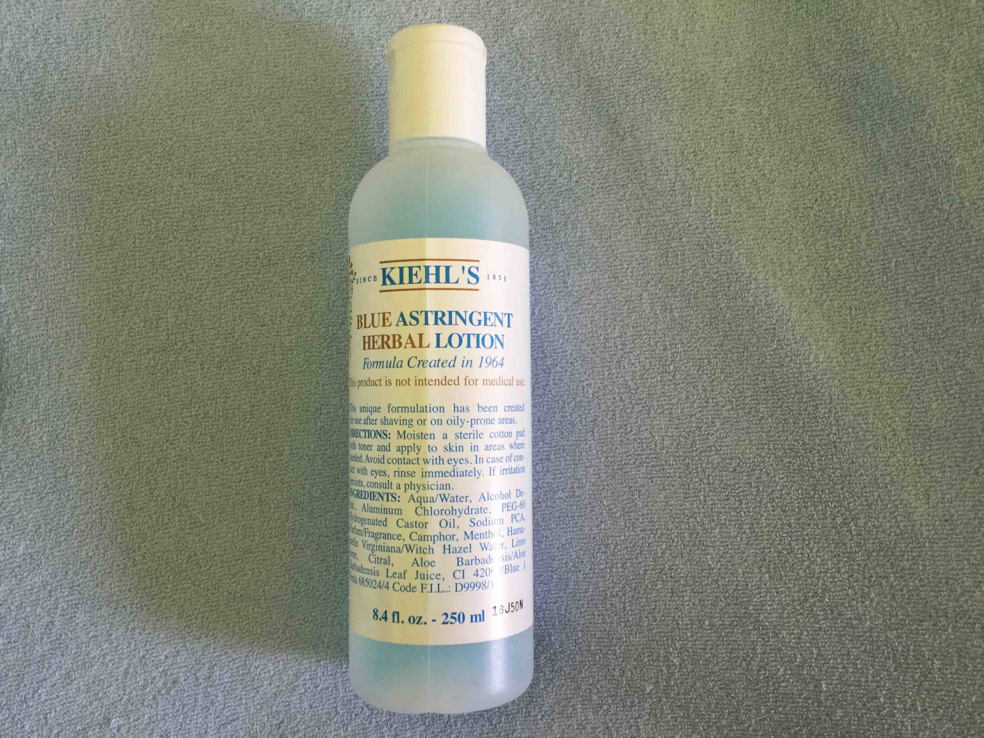 KIEHL'S - Blue astringent - Herbal lotion