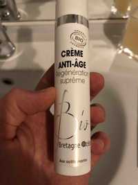 BRETAGNE OCÉAN - Bio - Crème anti-âge régénération suprême