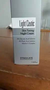 DERMACEUTIC - Light ceutic - Crème de nuit unifiante